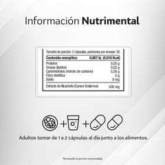 Alcachofa 60 Cápsulas