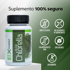 Alga Chlorella 60 cápsulas