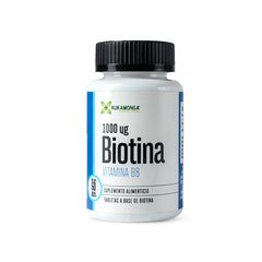 Biotina Vitamina B8 1000 mcg 60 tabletas
