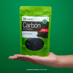 Carbón Activado en polvo 100 g