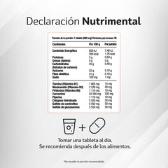 Curcumina y Piperina Complex 30 tabs. - Adyura Nat