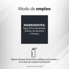 Desodorante Cristal 240 ml