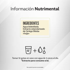 Ginkgo Biloba extracto 60 ml