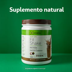 Fit Shake Malteada Garcinia Cambogia sabor chocolate