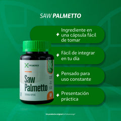 Saw Palmetto 60 cápsulas