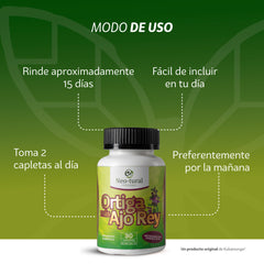 Ortiga + Ajo Rey 30 tabletas Neo-Tural