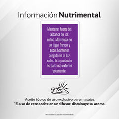 Aceite esencial puro de Lavanda 125 ml