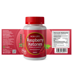Raspberry Ketones - Cetonas de Frambuesa 60 cápsulas