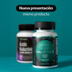 Ácido Hialurónico - Colágeno, Cúrcuma y Ortiga - 30 Tabletas de 860 mg