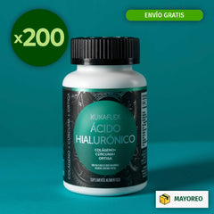 Paquete de 200 Ácido Hialurónico Kukamonga 30 Tabletas
