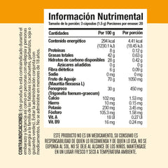 Aguaje + Fenogreco 60 cápsulas - Kukamonga - Tienda Kukamonga