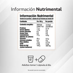 Bayas de Goji 60 Cápsulas