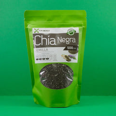 Chía Negra semilla bolsa 500 g