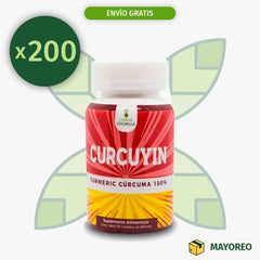 Curcuyin 30 Cápsulas x200 - Tienda Kukamonga