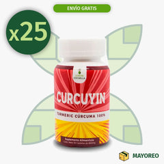 Curcuyin 30 Cápsulas x25 - Tienda Kukamonga