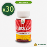 Paquete de 30 frascos de Curcuyin 30 capletas - Lemon Cochella