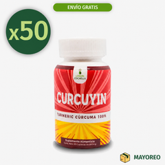 Paquete de 50 frascos de Curcuyin 30 capletas - Lemon Cochella