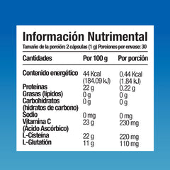Kuka Glutatión OX - 60 cápsulas