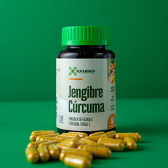 Jengibre + Cúrcuma 60 cápsulas