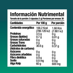 Kelp Algas Marinas 60 cápsulas