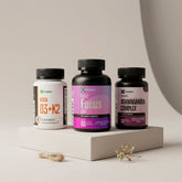 Kit Serenium - Vitamina D3+K2, Ashwandha Complex y Kuka Focus