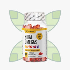 Kuka Omegas Infantil - 60 gomitas frutos - Tienda Kukamonga