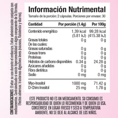 Myo + D Chiro Inositol Mezcla de Ratio 40:1