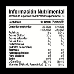 L-Carnitina Líquida 500 ml