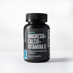 Magnesio + Calcio + Vítamina D 60 cápsulas