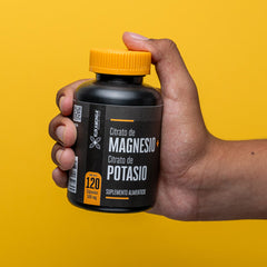 Citrato de Magnesio + Citrato de Potasio 120 cápsulas
