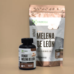Hongo Melena de León cápsulas y polvo