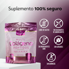 Multi Colágeno Péptidos 500 g - Adyura Nat
