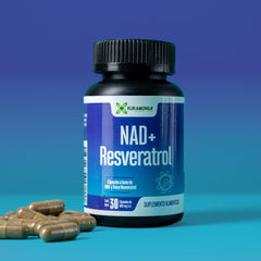 NAD + Resveratrol 60 cápsulas