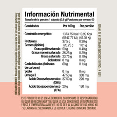 Omega Salmón Oil 60 Cápsulas