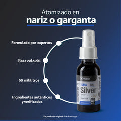 Kuka Silver Plata Coloidal Spray 60 ml