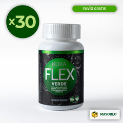 Paquete de 30 KukaFlex Verde (30 Tabletas) - Kukamonga