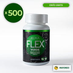 Paquete de 500 KukaFlex Verde (30 Tabletas) - Kukamonga
