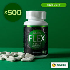 Paquete de 500 KukaFlex Verde (30 Tabletas) - Kukamonga