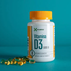 Vitamina D3 5000 U.I 60 cápsulas
