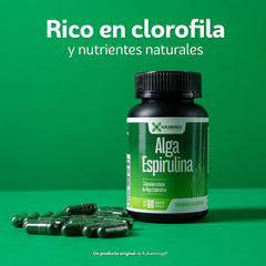Alga Espirulina 60 cápsulas