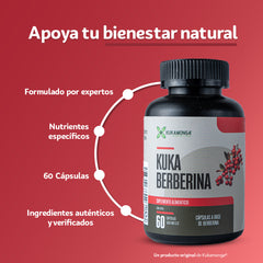 Kuka Berberina 60 cápsulas