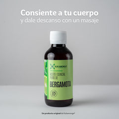 Aceite esencial puro de Bergamota  125 ml