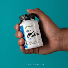 Biotina Vitamina B8 1000 mcg 60 tabletas