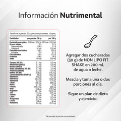 Fit Shake Malteada Bayas de Goji sabor vainilla