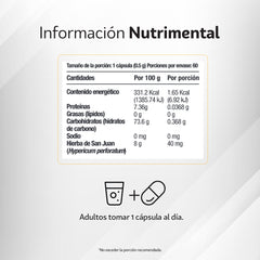 Hierba de San Juan 60 Cápsulas