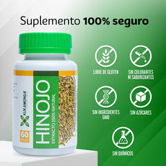 Hinojo semilla 60 cápsulas
