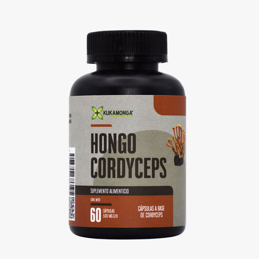 Hongo Cordyceps 60 cápsulas