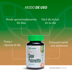 Saw Palmetto 60 cápsulas