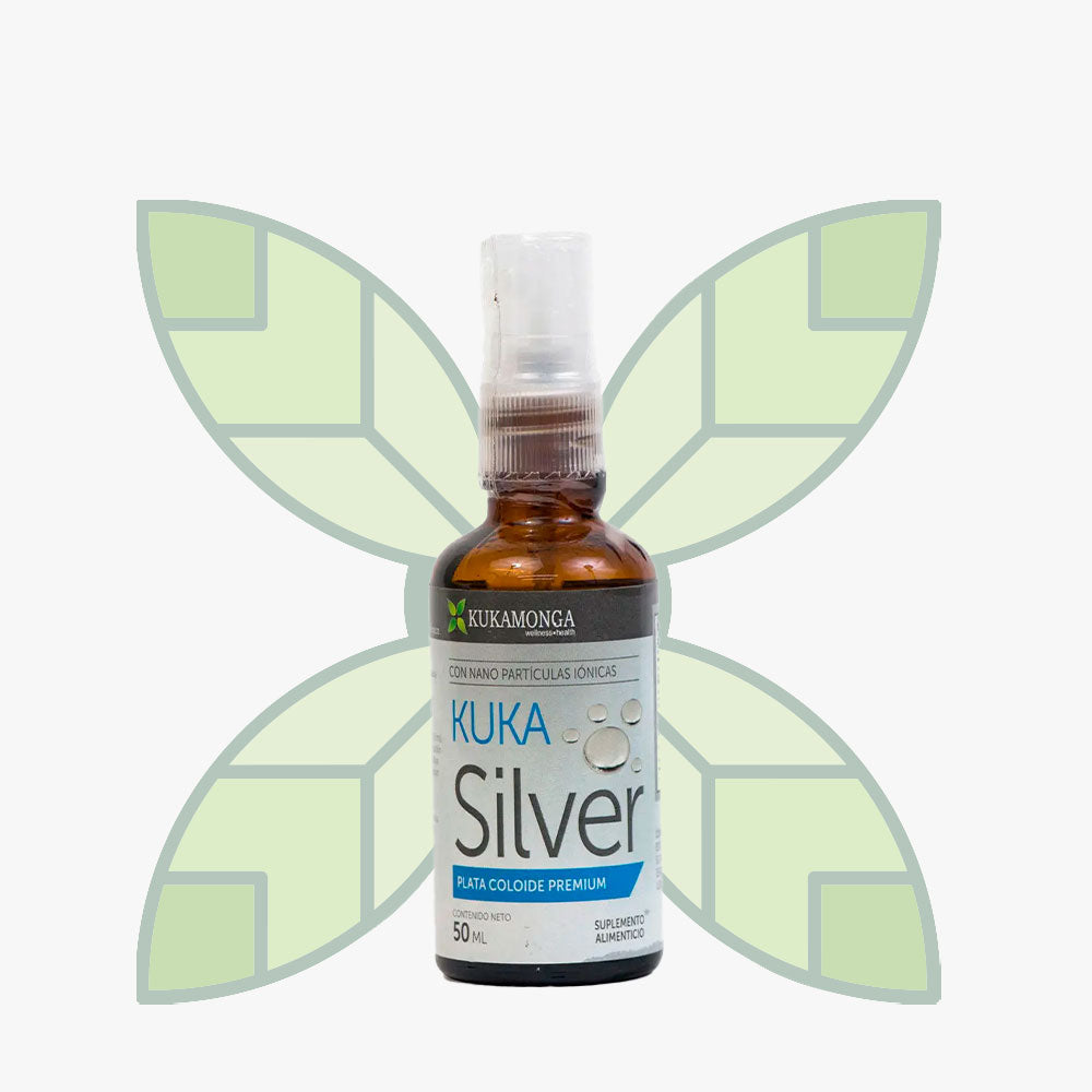 Kuka Silver Plata Coloidal Spray 50 ml Kukamonga