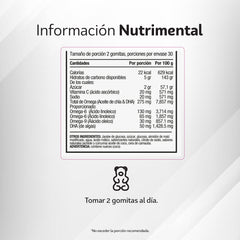 Kuka Omegas Infantil - 60 gomitas frutos